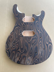 1set Guitar Kit 22fret Guitar Neck Maple Guitar Body Set in Heel DIY Guitar Dragon Inlay PRS Style