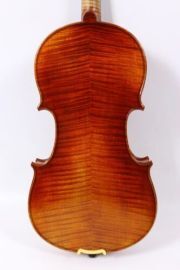 Yinfente Master 4/4 Violin Stradivari model Ebony Fingerboard pegs tailpiece chinrest Solid Spruce Top Nice sound free case bow