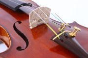 Yinfente Master 4/4 Violin Stradivari model Ebony Fingerboard pegs tailpiece chinrest Solid Spruce Top Nice sound free case bow
