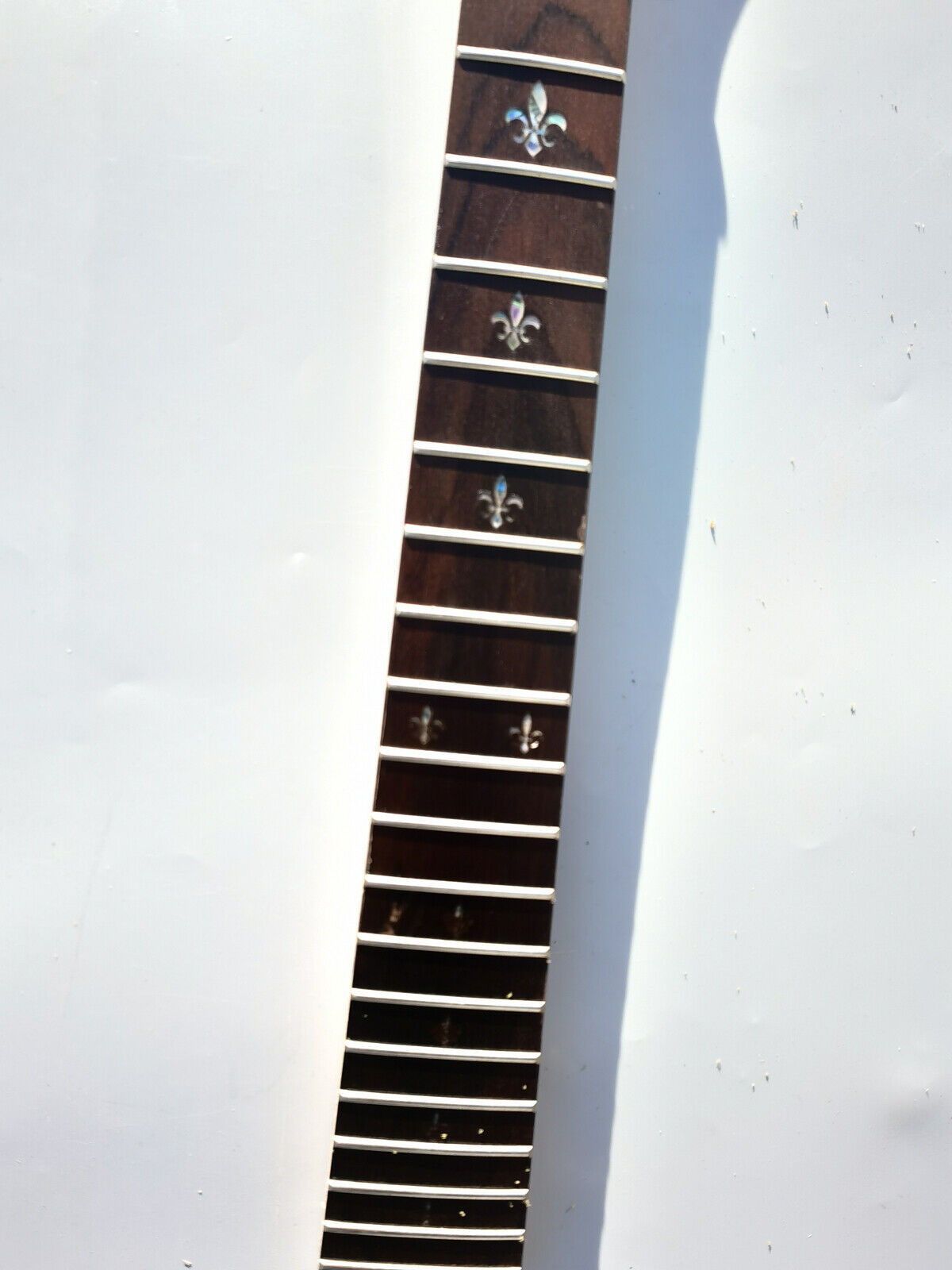  New 24Fret  Guitar Neck 24.75inch Mahogany Rosewood Fretboard Nice Inlay Bolt on