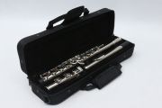 yinfente New 16 Hole C key Flute With Gloves Cleaning Rod Case closed hole Nickel Silver