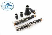 Yinfente New Clarinet A key Clarinet Ebonite wood Nickel Plated Keys 2 Barrels Case...cycau56