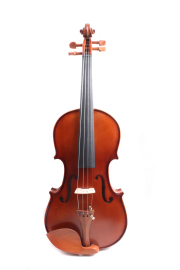 Spruce maple wood 4 strings electric violin & acoustic violin 1/2 Size Sweet Sound Rosewood Fitting#VIN-4
