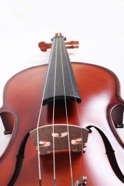 Spruce maple wood 4 strings electric violin & acoustic violin 1/2 Size Sweet Sound Rosewood Fitting#VIN-4