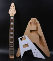 Mahogany Guitar Body Guitar Neck 22fret 24.75inch Guitar Necks DIY guitar