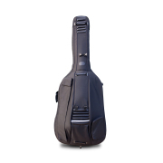 Advance 3/4 Bass Bag Soft Oxford Strong Strap with Wheels Black Bass Case