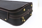 Yinfente double violin case 4/4 full size oblong violin bag strong light thick padding protect your violins