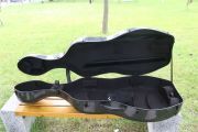 4/4 Cello Case Carbon Fiber Cello Box Carry Protect Cello Wheels Black Strong...reinigungspersonal