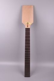 2pcs Unfinished Electric Guitar Neck for 24 fret 24.75inch DIY Paddle Headstock No inlay finalximpact