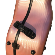 yinfente 4/4 Full Size Cello Case Carbon Fiber Cello Box For 4/4 Cello Rose gold Strong light Cello Cases