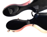 yinfente 4/4 Full Size Cello Case Carbon Fiber Cello Box For 4/4 Cello Rose gold Strong light Cello Cases