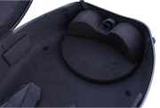 yinfente Full Size Cello Case Carbon Fiber Cello Box Silver color Strong Light Strap Wheels Yinfente Cello Cases 3.7kg