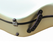 yinfente 4/4 cello Case Carbon Fiber Champagne Silver Color Strong Light Protect Cello with wheel