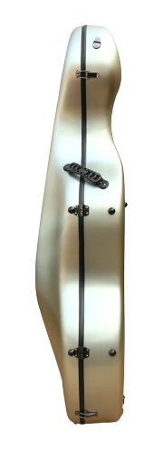 yinfente 4/4 cello Case Carbon Fiber Champagne Silver Color Strong Light Protect Cello with wheel