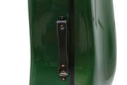 yinfente 4/4 Cello Case Hard Shell Carbon Fiber Cello Box with Wheels Handles Green