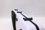 4/4 Violin Case White Carbon Fiber Violin box Oblong Cases for violin Protect