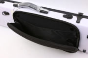 4/4 Violin Case White Carbon Fiber Violin box Oblong Cases for violin Protect