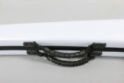 Upright bass bow Case Carbon Fiber Bass Bow Box 2pcs Bow Bag White Color Strong