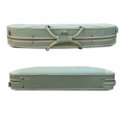 yinfente 4/4 Violin Case with Straps 2 Bows Holder Strong Light Case for Carrying a Violin