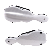 4/4 violin case Carbon fiber composite Bow holder Hygrometer Back strap #049