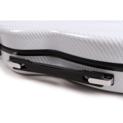 4/4 violin case Carbon fiber composite Bow holder Hygrometer Back strap #049