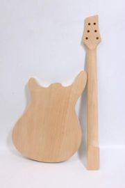 Electric Guitar Kit 22Fret Guitar Neck Mahogany Guitar Body Quilted Maple Veneer