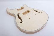 Electric Guitar Kit 22Fret Guitar Neck Mahogany Guitar Body Quilted Maple Veneer