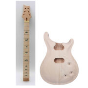 Electric Guitar Kit Maple Wood Guitar Body Guitar Neck 22 Fret for PRS Guitar