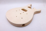 1set guitar kit 22Fret Guitar Neck Guitar Body Mahogany Quilted Maple Veneer