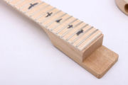 1set guitar kit 22Fret Guitar Neck Guitar Body Mahogany Quilted Maple Veneer