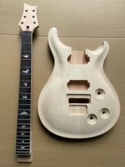 New Guitar Kit Guitar Neck 22fret Guitar Body Rosewood Fretboard Set in Heel