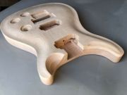 New Guitar Kit Guitar Neck 22fret Guitar Body Rosewood Fretboard Set in Heel