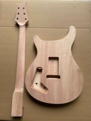 New Guitar Kit Guitar Neck 22fret Guitar Body Rosewood Fretboard Set in Heel