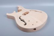 guitar Kit Guitar Neck 22 fret Guitar Body Mahogany Maple Semi Hollow Left hand