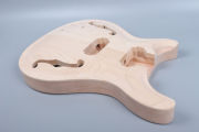 guitar Kit Guitar Neck 22 fret Guitar Body Mahogany Maple Semi Hollow Left hand