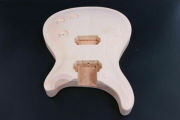 1set Electric guitar Kit Guitar neck 22fret Semi Hollow Guitar body Unfinished