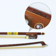 Yinfente 4/4 Violin Bow Snakewood Bows for Violin Straight Natural Bow Hair