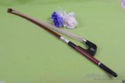 New Upright Double Bass Bow Natural Bow Hair German Style 3/4 Abalone Inlay