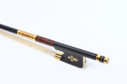 3pcs Carbon Fiber Violin Bow 4/4 Strong Straight Pernambuco Level Ebony Frog
