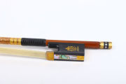 Violin Bow 4/4 Full Size Advance Bow Hair Brazilwood Ebony Frog Straight Bows