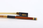 Violin Bow 4/4 Full Size Advance Bow Hair Brazilwood Ebony Frog Straight Bows