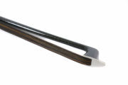 New 4/4 violin Bow Carbon fiber Top grade Snakewood Frog Black Bow hair