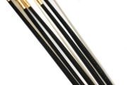 3pcs Carbon Fiber Violin Bow 4/4 AAA Bow Hair Straight Abalone Ebony Bow Frog