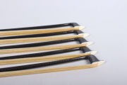3pcs Carbon Fiber Violin Bow 4/4 AAA Bow Hair Straight Abalone Ebony Bow Frog