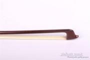 4/4 Violin Bow Snakewood Bow Straight Red leather White Horsehair Fine inlay US