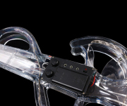 copy of Electric Violin 4/4 Acrylic Body 3 Colors Led Light Nice Tone crystal style