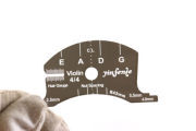 Violin Bridge Nut Shaping Tool String Spacing Marker & Bow RE-HAIR Gauge