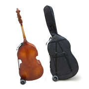 yinfente double bass Buggies String Bass Buggy The Bass Wheel with Protective Pad Alternative Transport Carry Bass