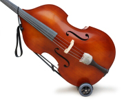 yinfente New Upright double bass Buggies String Bass Buggie Buggy The Bass Wheel Alternative Transport Carry Bass