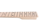 Maple Guitar Neck 22 fret maple Fretboard DIY Replacement 25.5 Inch Paddle head(for joefield22)